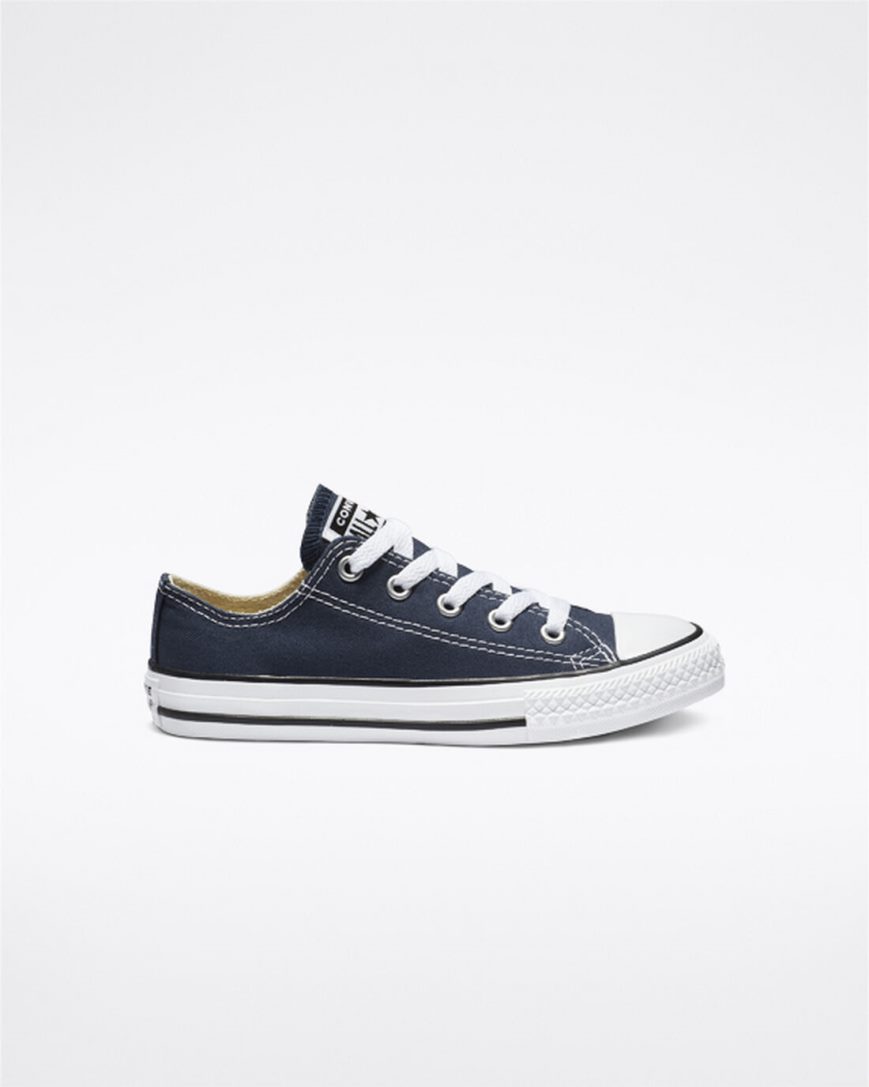 Tenis Converse Chuck Taylor All Star Classicos Cano Baixo Menina Azul Marinho | PT S0741P0